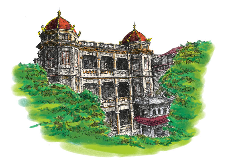 的鼓浪屿】跟我走一遍 想必你也会爱上她 始建於1927年,2层,砖混结构