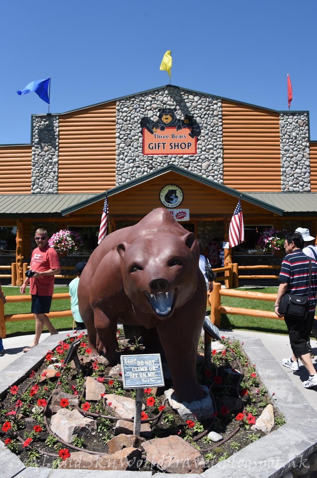 美西國家公園之旅第四天 Yellowstone Bear World, Idaho Falls 瀑布