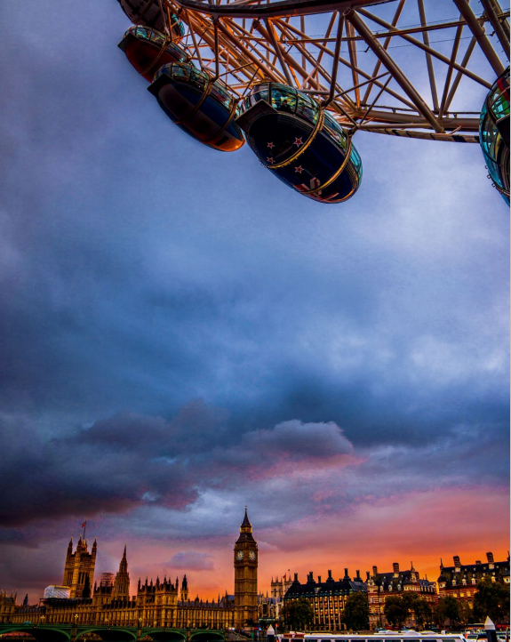 hk_c_夕陽下從泰晤士河邊的摩天輪倫敦眼看對岸 姜建.png